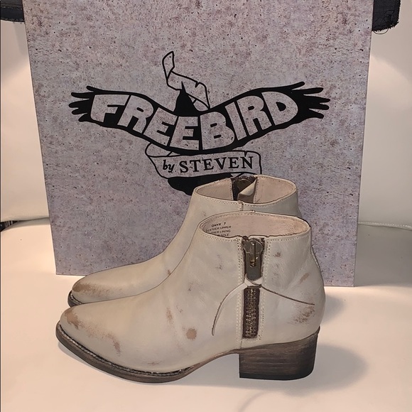 Freebird by Steven boots in ice color NWT sz 7&8 - Picture 1 of 8